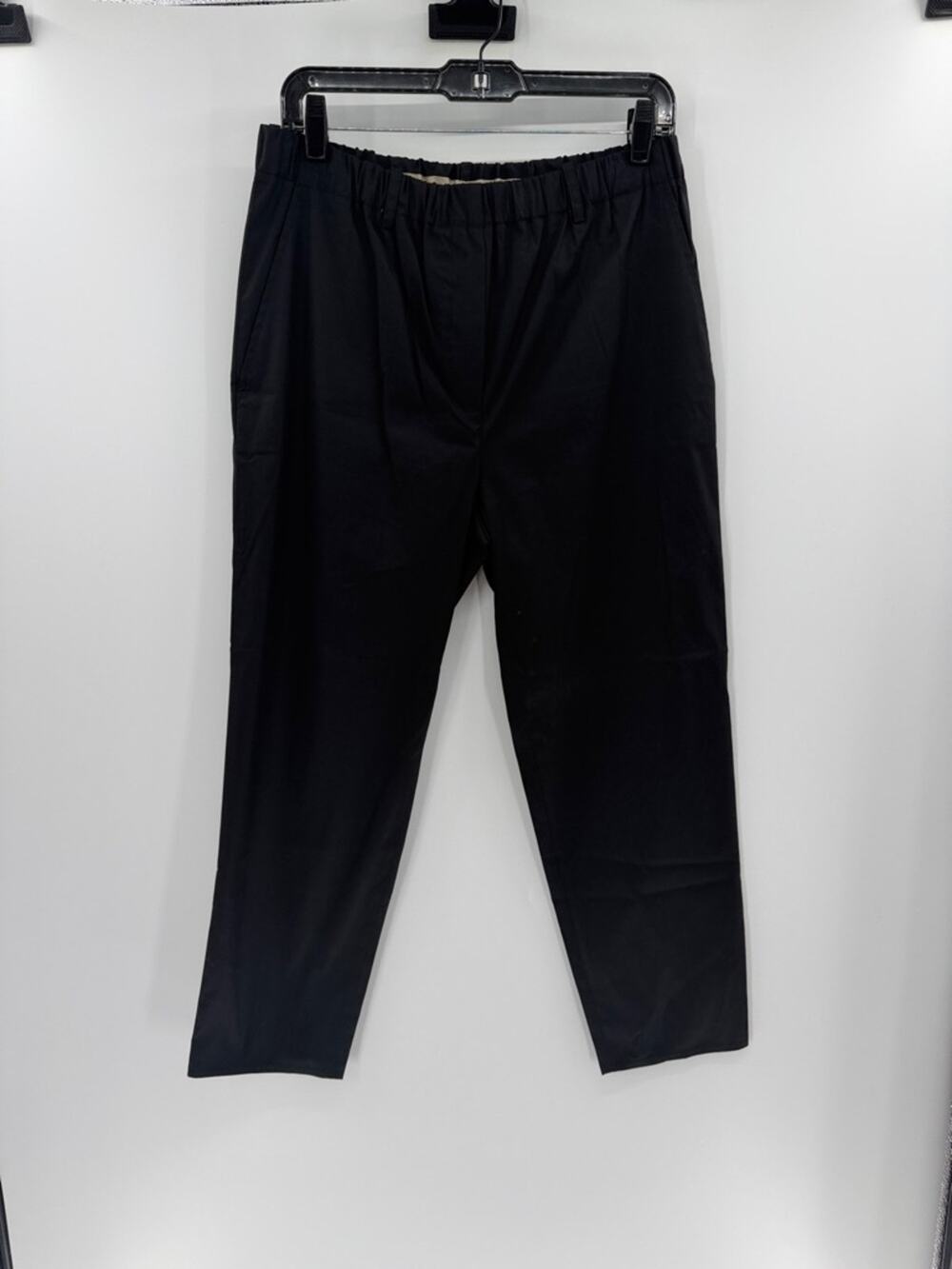 Antonelli Firenze Women's Pull on Straight Leg Pants - Black - 44 or Medium